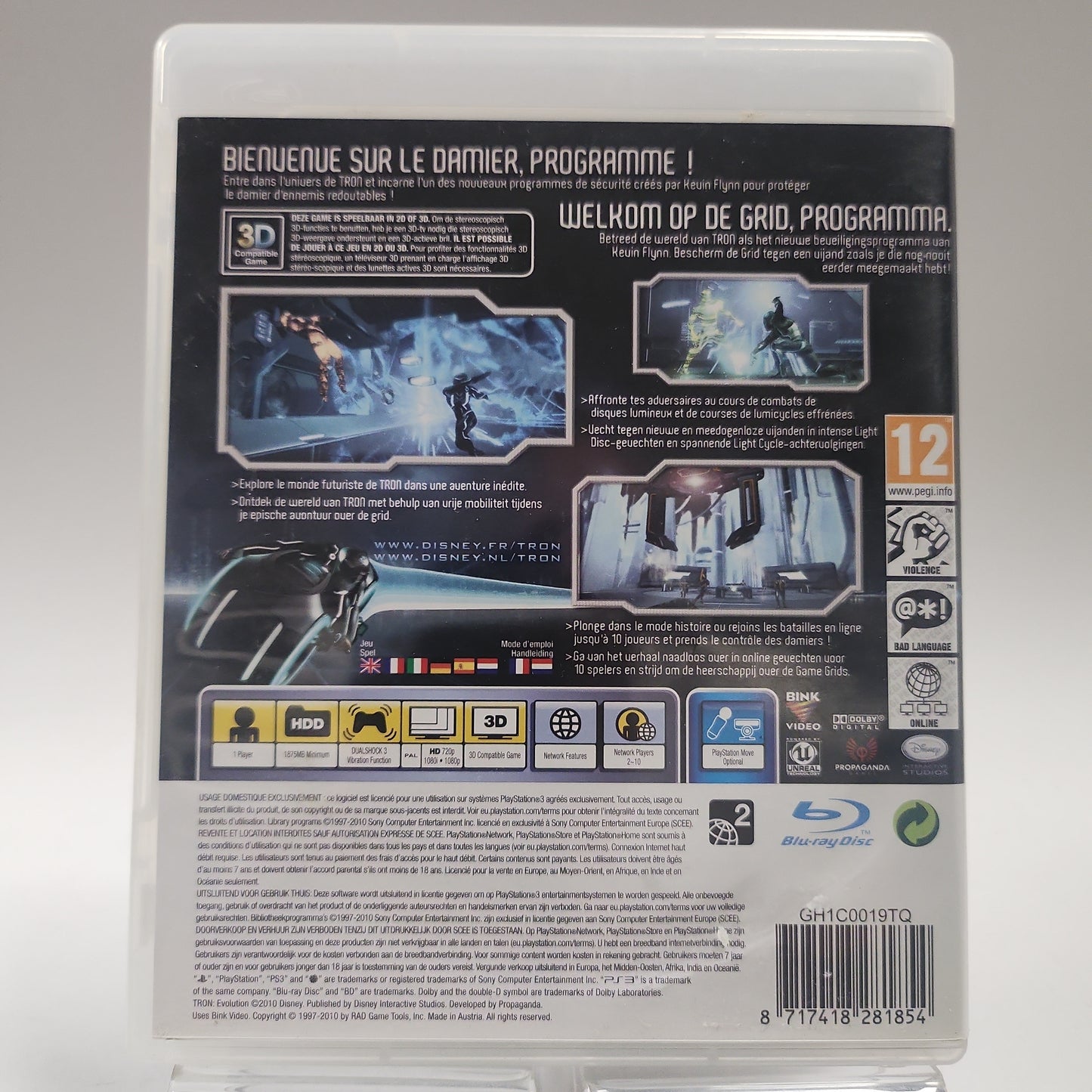 Disney Tron Evolution Playstation 3