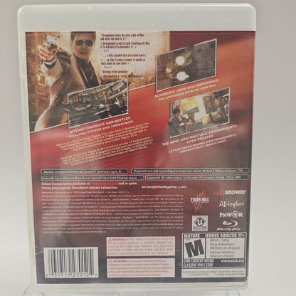 John Woo presents Strangehold American Edition Playstation 3 - Feniks Gameshop