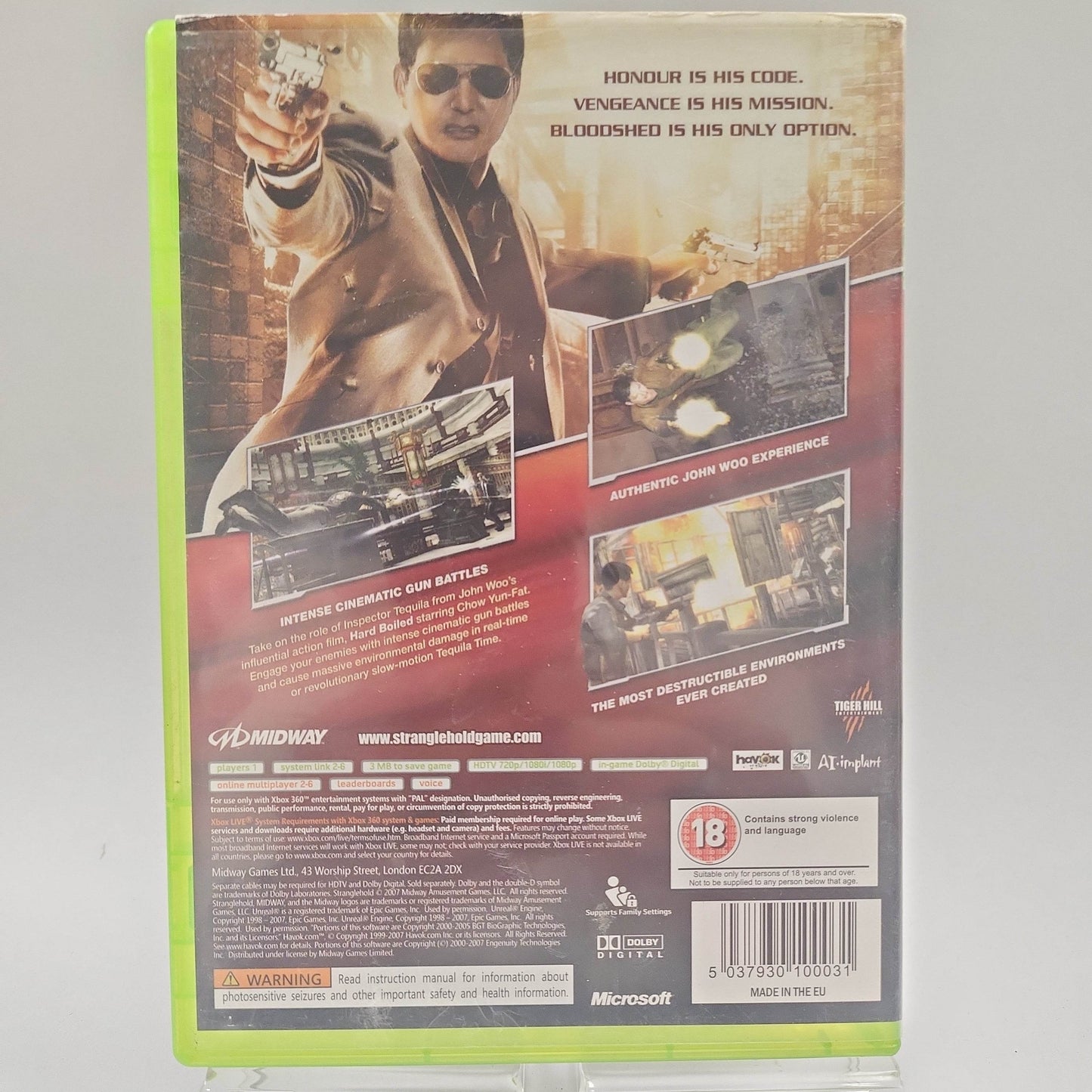John Woo presents Strangehold Xbox 360 - Feniks Gameshop