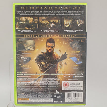 Deus Ex Human Revolution Am. Cover Limited Ed. Xbox 360