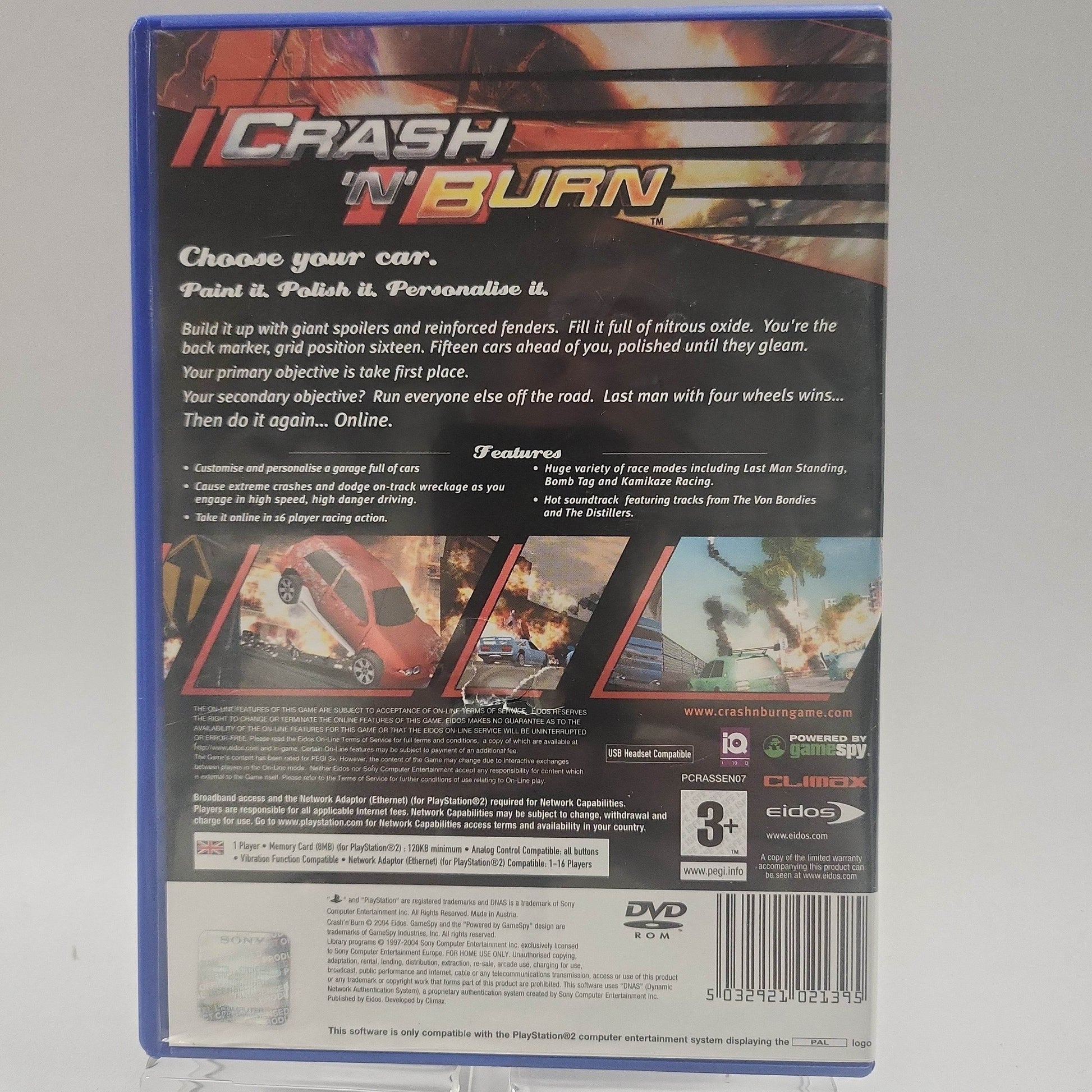 Crash 'n Burn Playstation 2 - Feniks Gameshop