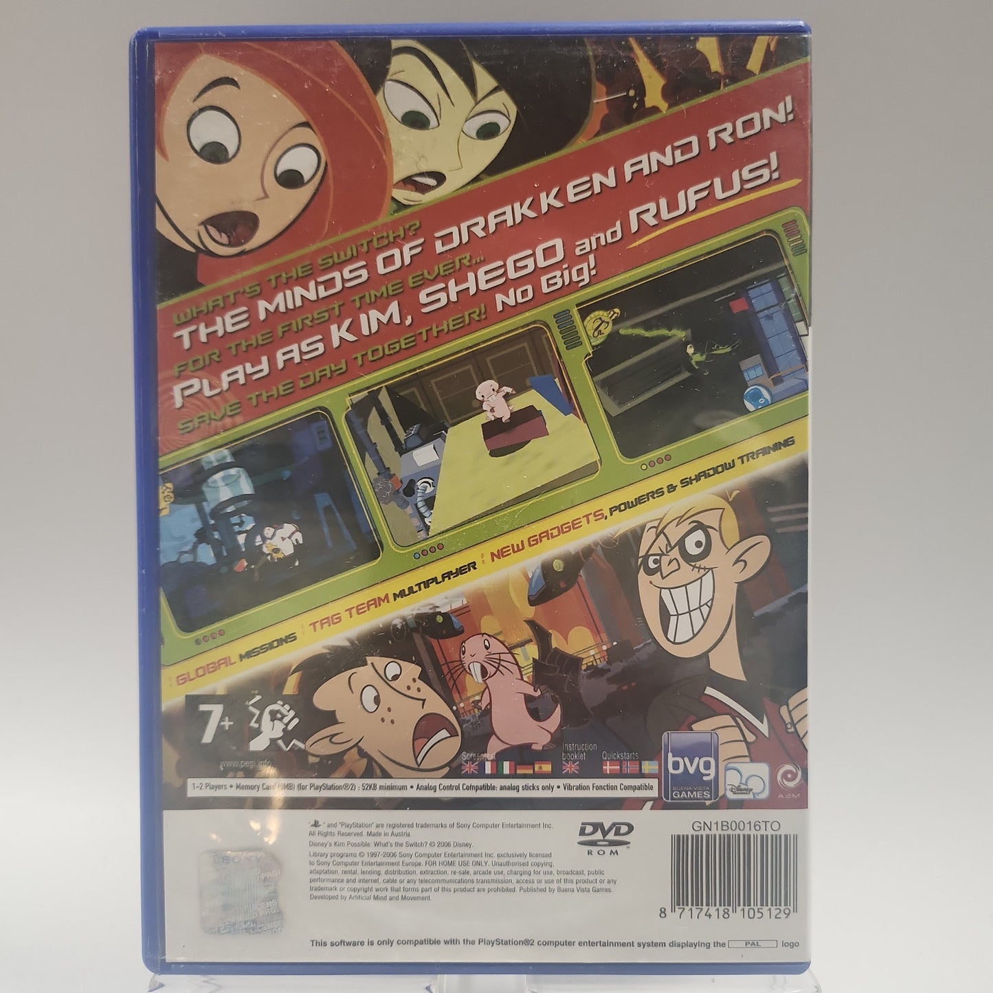 Disney's Kim Possible What's the Switch Playstation 2