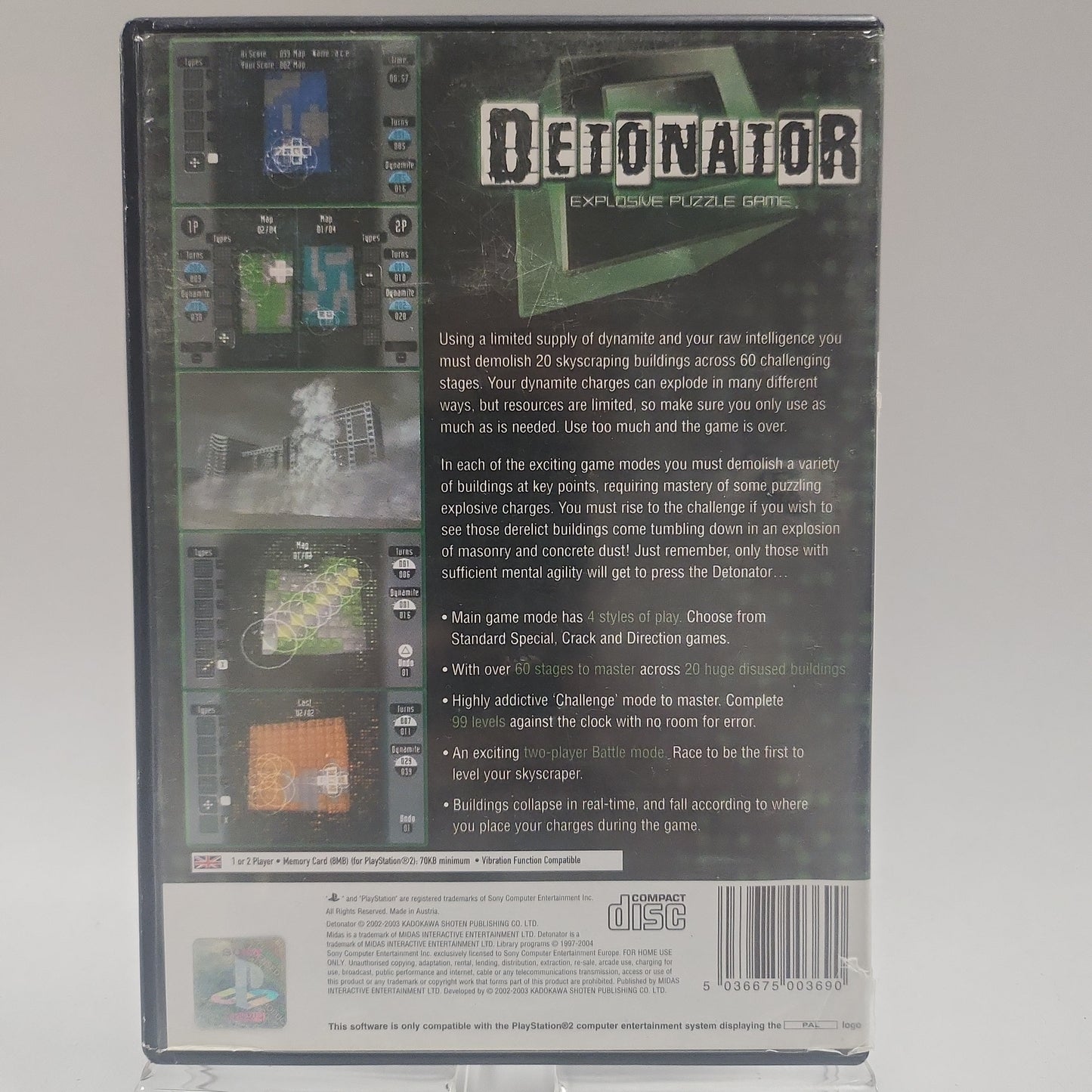 Detonator Playstation 2