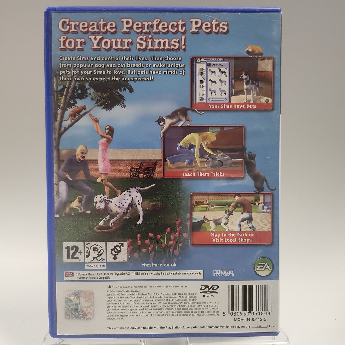 Sims 2 Pets Playstation 2