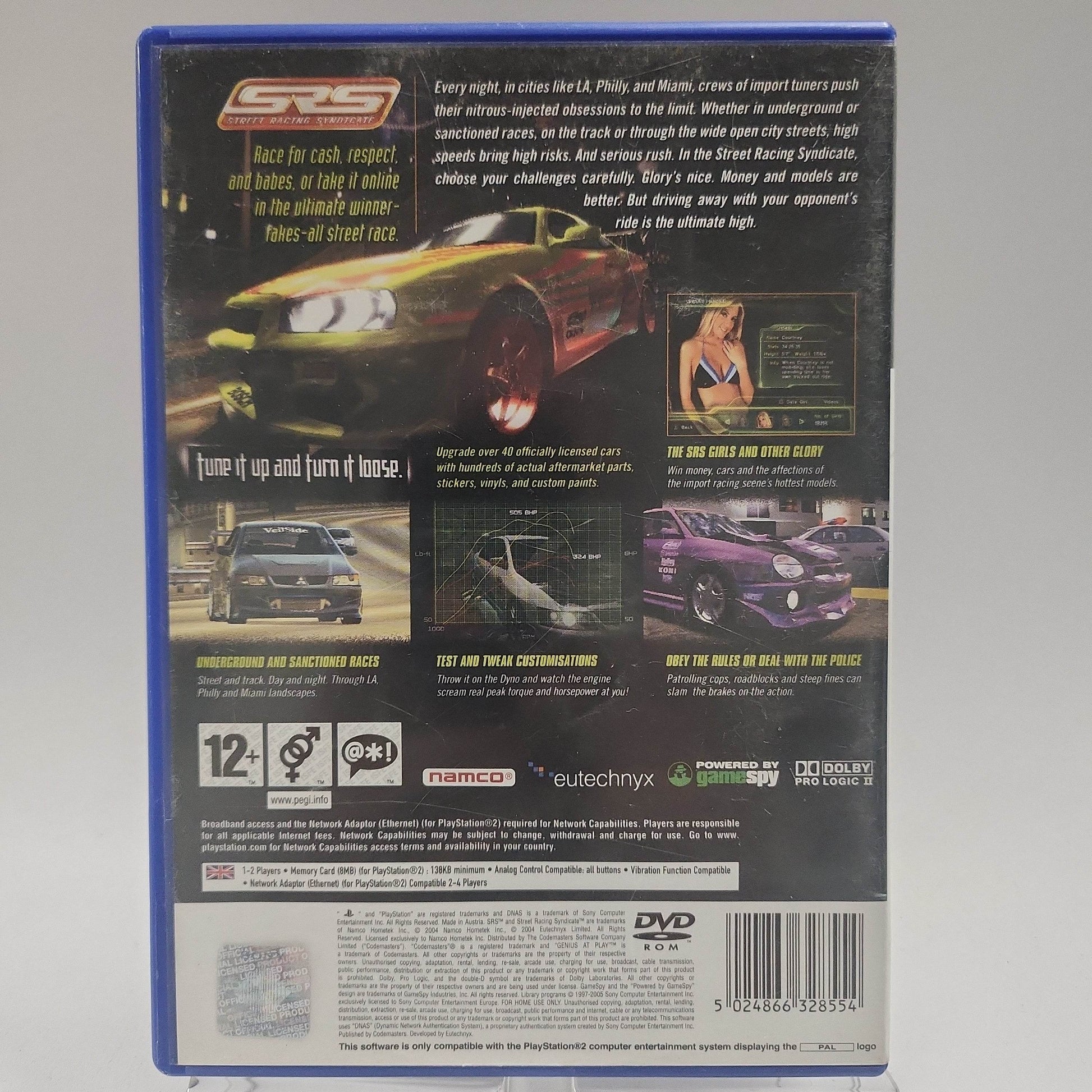 SRS Street Racing Synadicate Playstation 2 - Feniks Gameshop