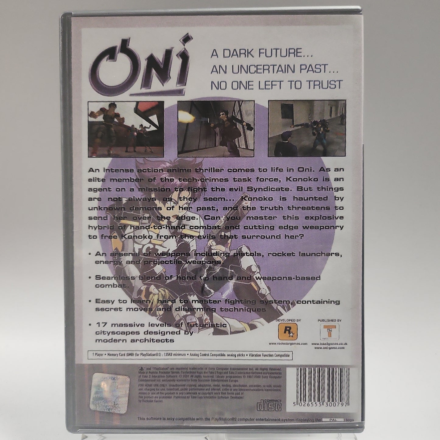 Oni Platinum Edition (Copy Cover) Playstation 2