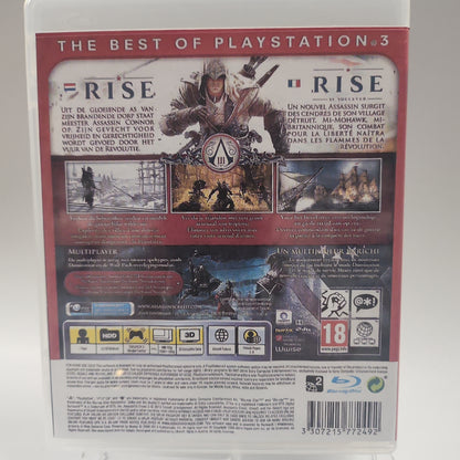 Assassin's Creed III Essentials (Copy Cover) Playstation 3