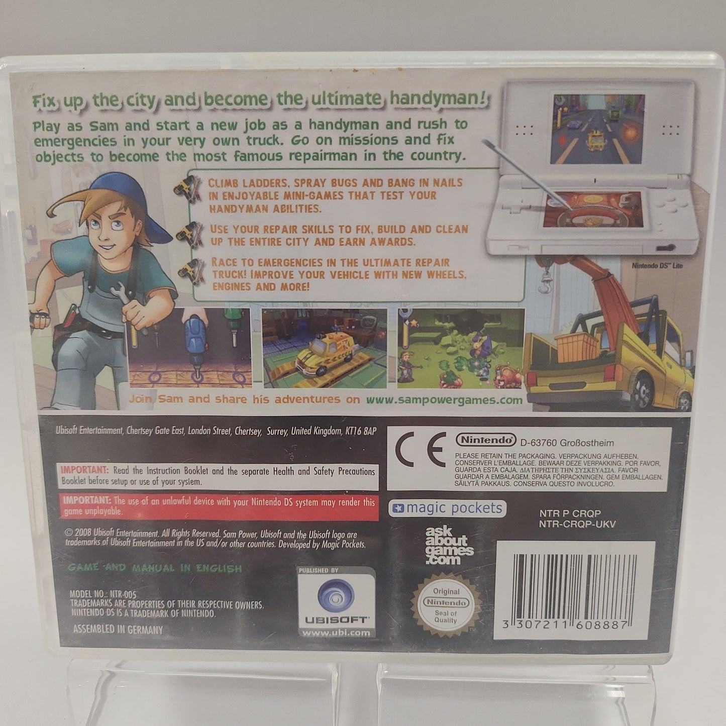 Sam Power Handyman Nintendo DS