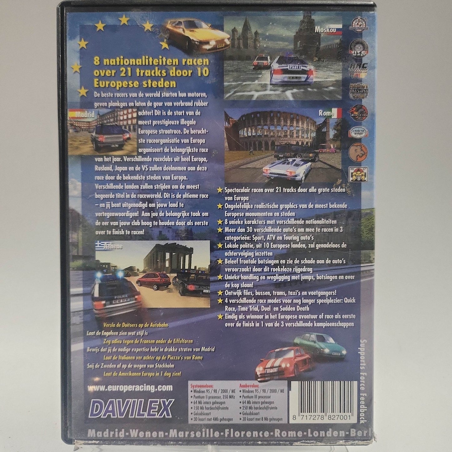 Europe Racing (No Book) PC - Feniks Gameshop