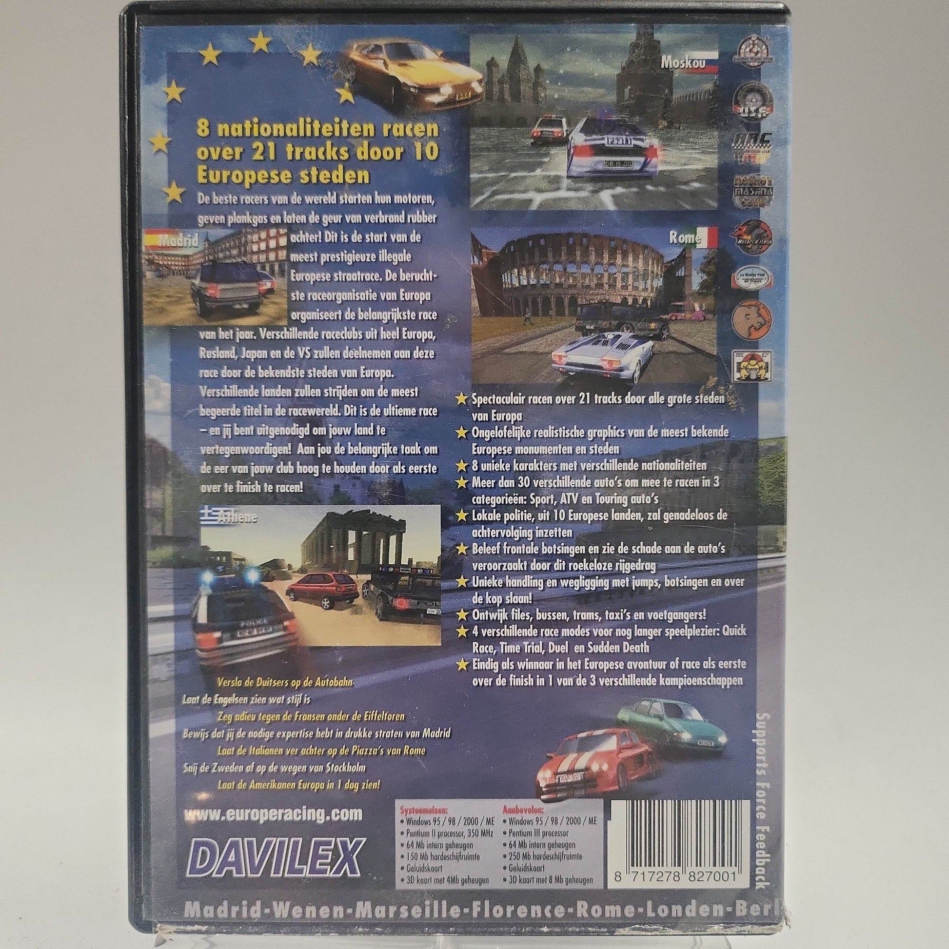 Europe Racing (No Book) PC - Feniks Gameshop
