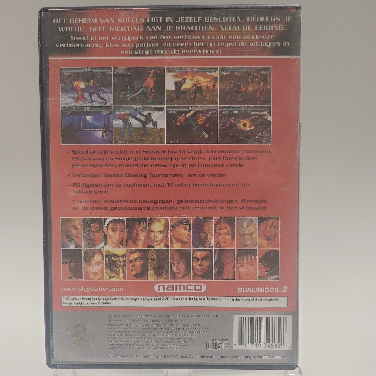 Tekken Tag Tournament Platinum (Copy Cover) Playstation 2