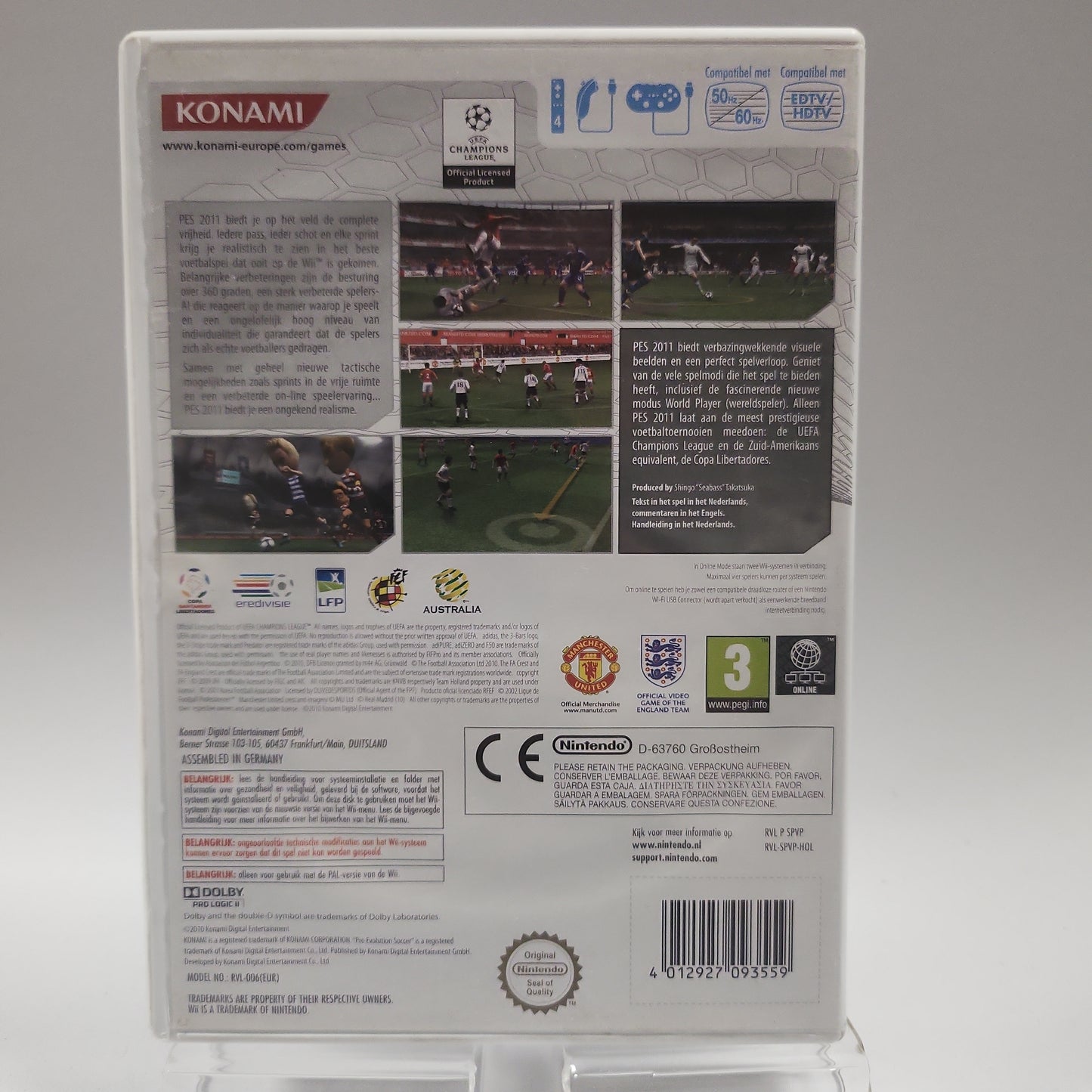 Pro Evolution Soccer 2011 Nintendo Wii