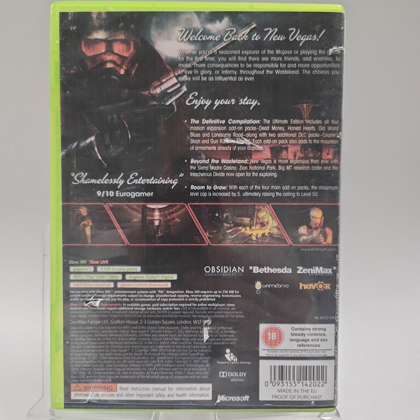 Fallout New Vegas Ultimate Edition (Copy Cover) Xbox 360 - Feniks Gameshop