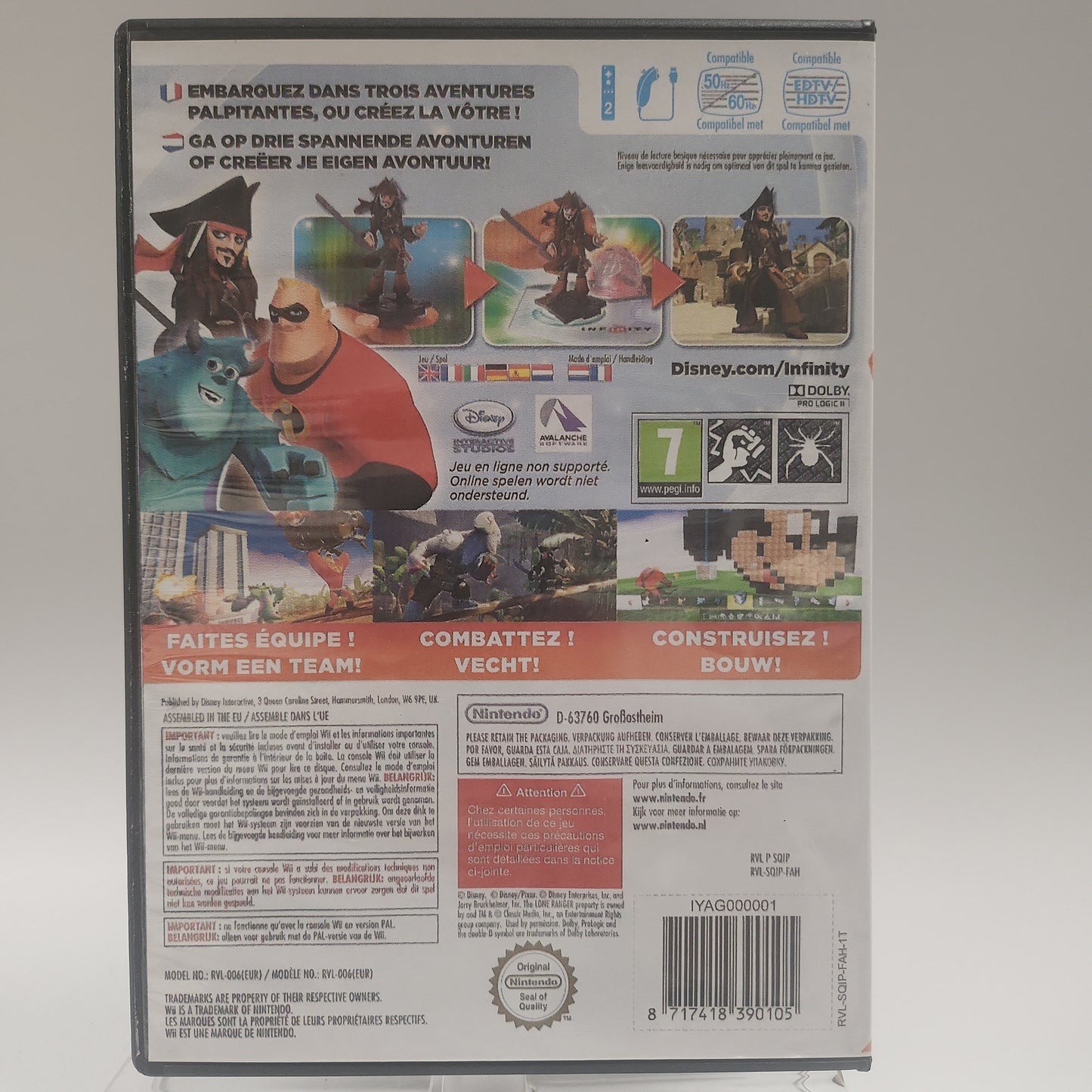 Disney Infinity 1.0 (Copy Cover) Nintendo Wii