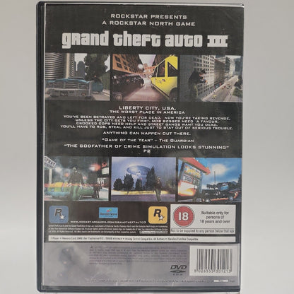 Grand Theft Auto III Platinum (Copy Cover) Playstation 2