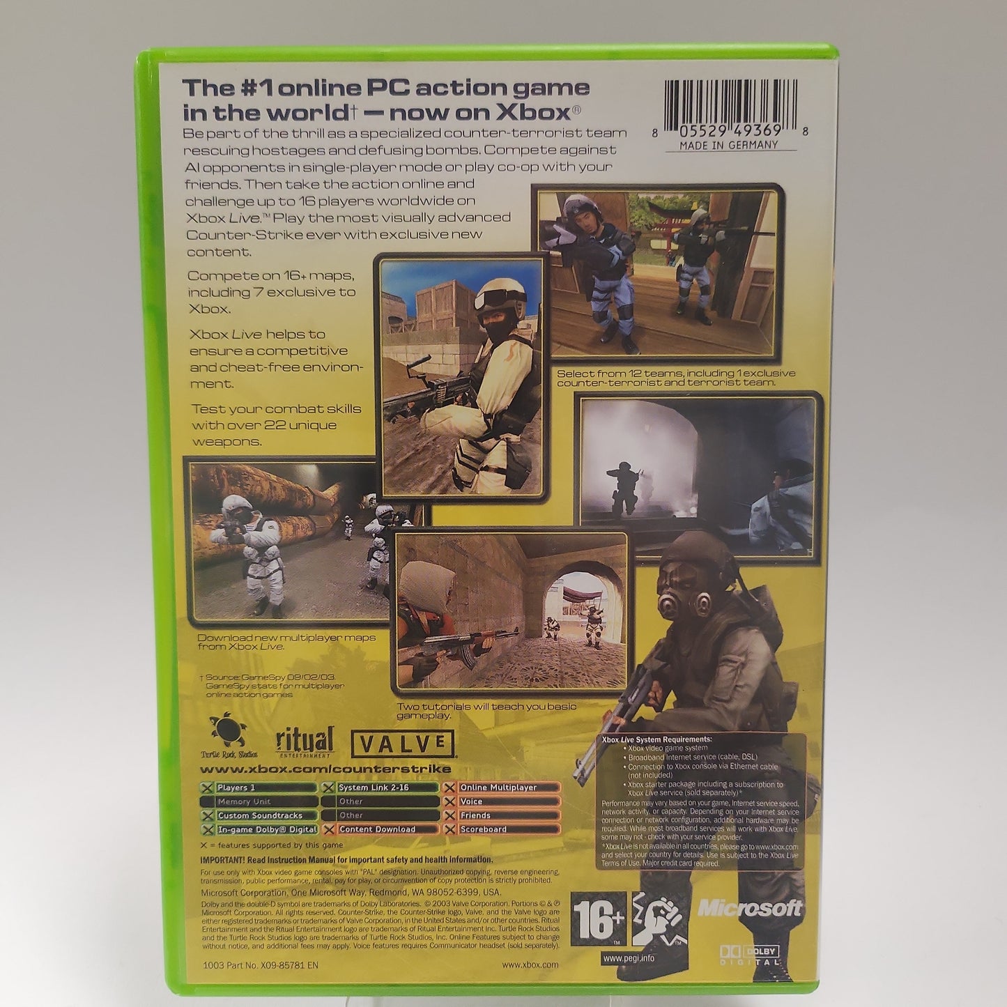 Counter Strike Xbox Original