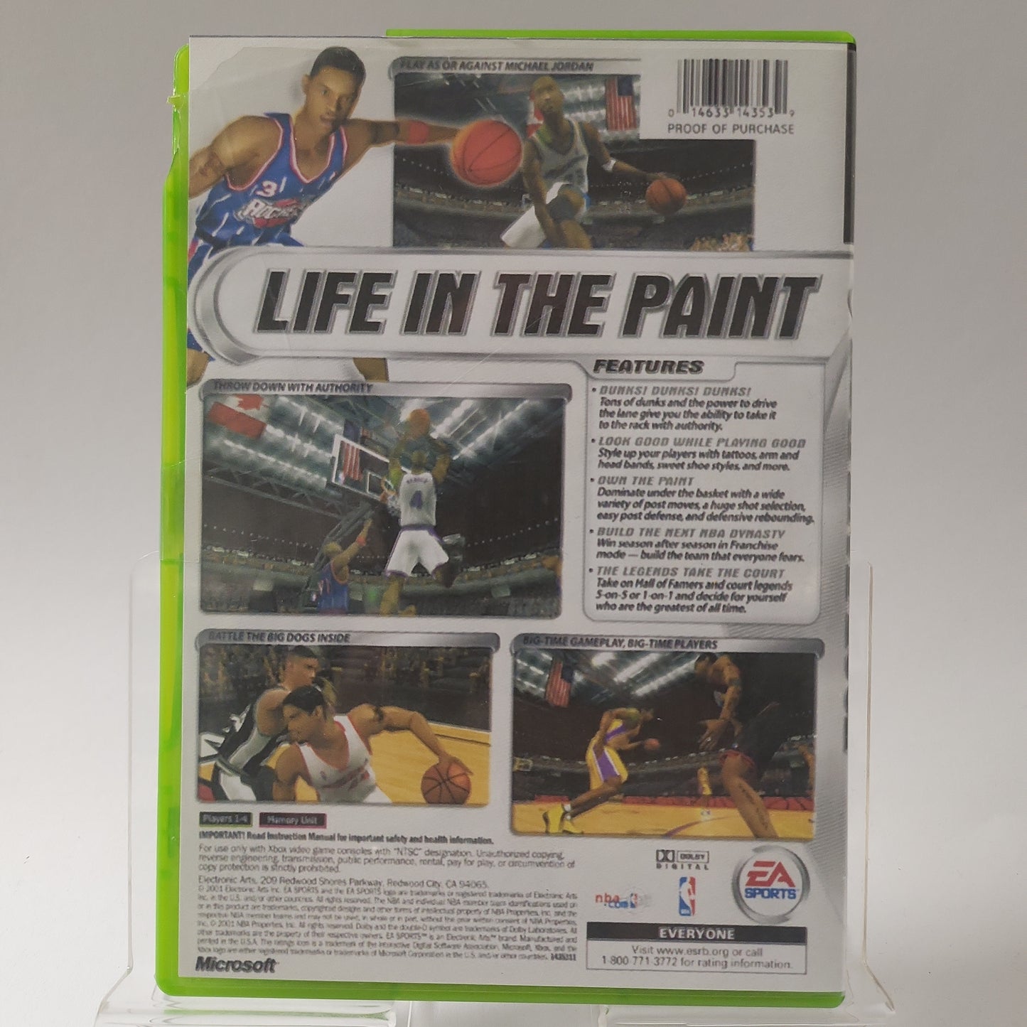 NBA Live 2002 (Copy Cover) Xbox Original