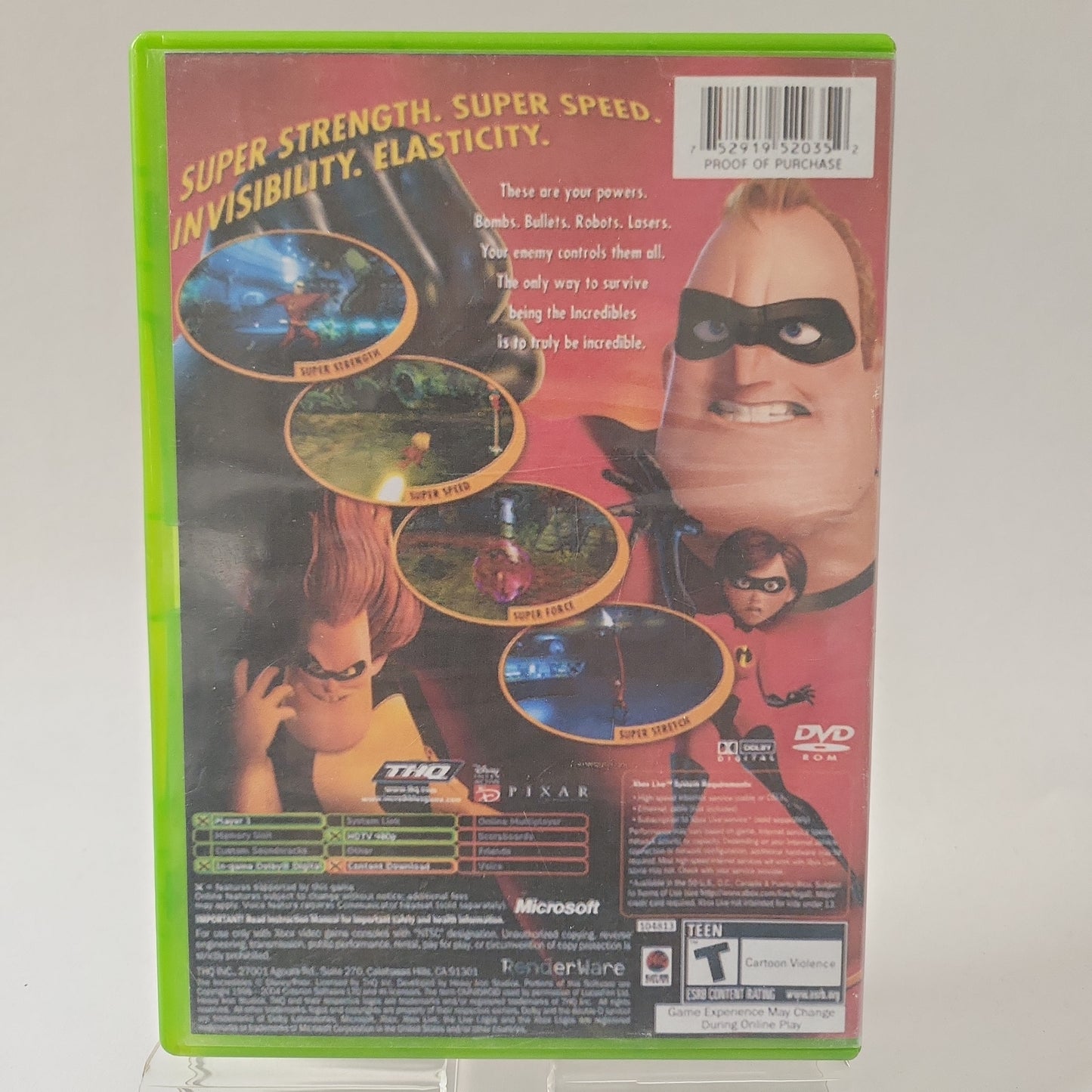 The Incredibles (Copy Cover) Xbox Original
