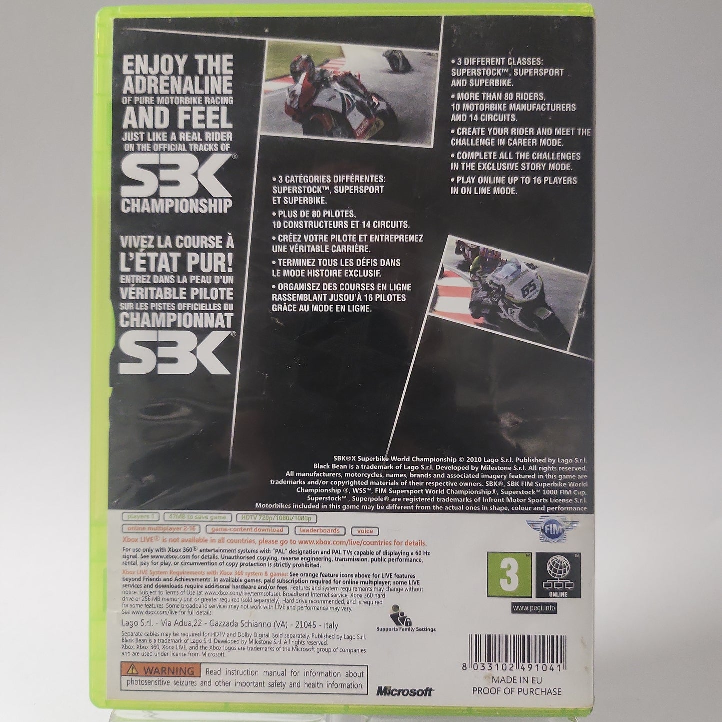 SBK X Superbike-Weltmeisterschaft Xbox 360