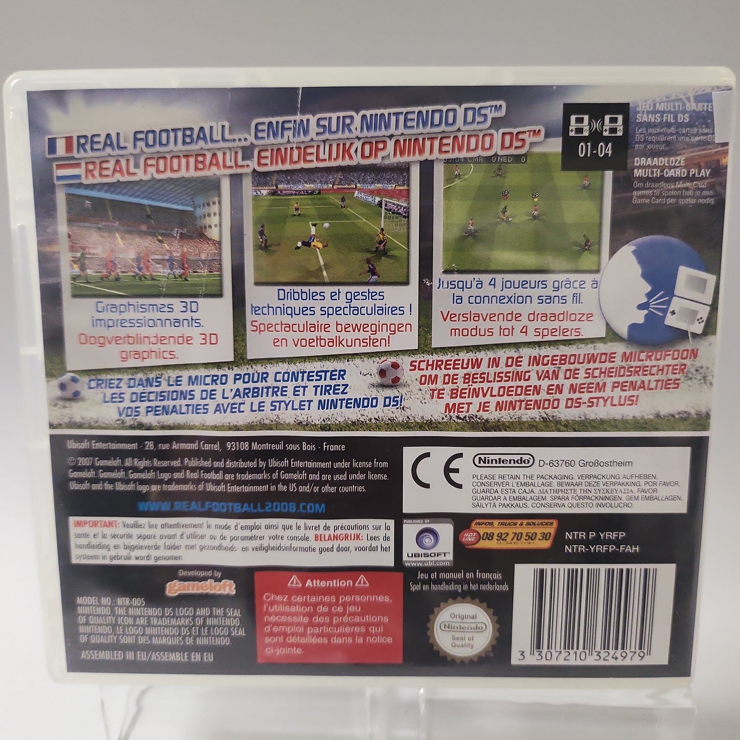 Real Football 2008 Nintendo DS