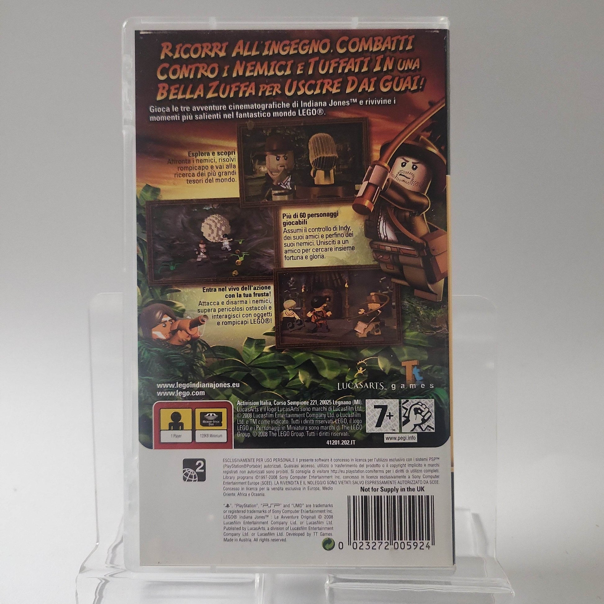 LEGO Indiana Jones the Adventure Continues Psp - Feniks Gameshop