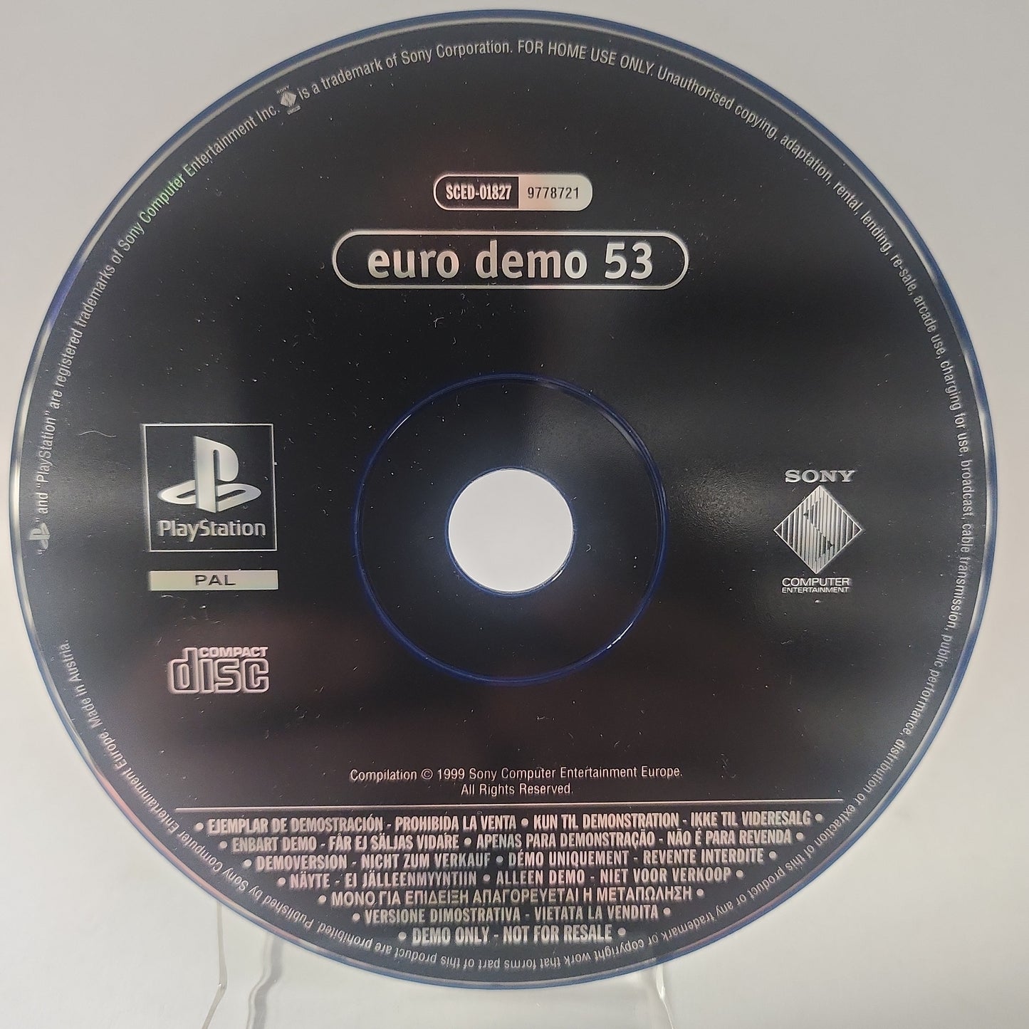 Euro Demo 53 (nur Disc) Playstation 1