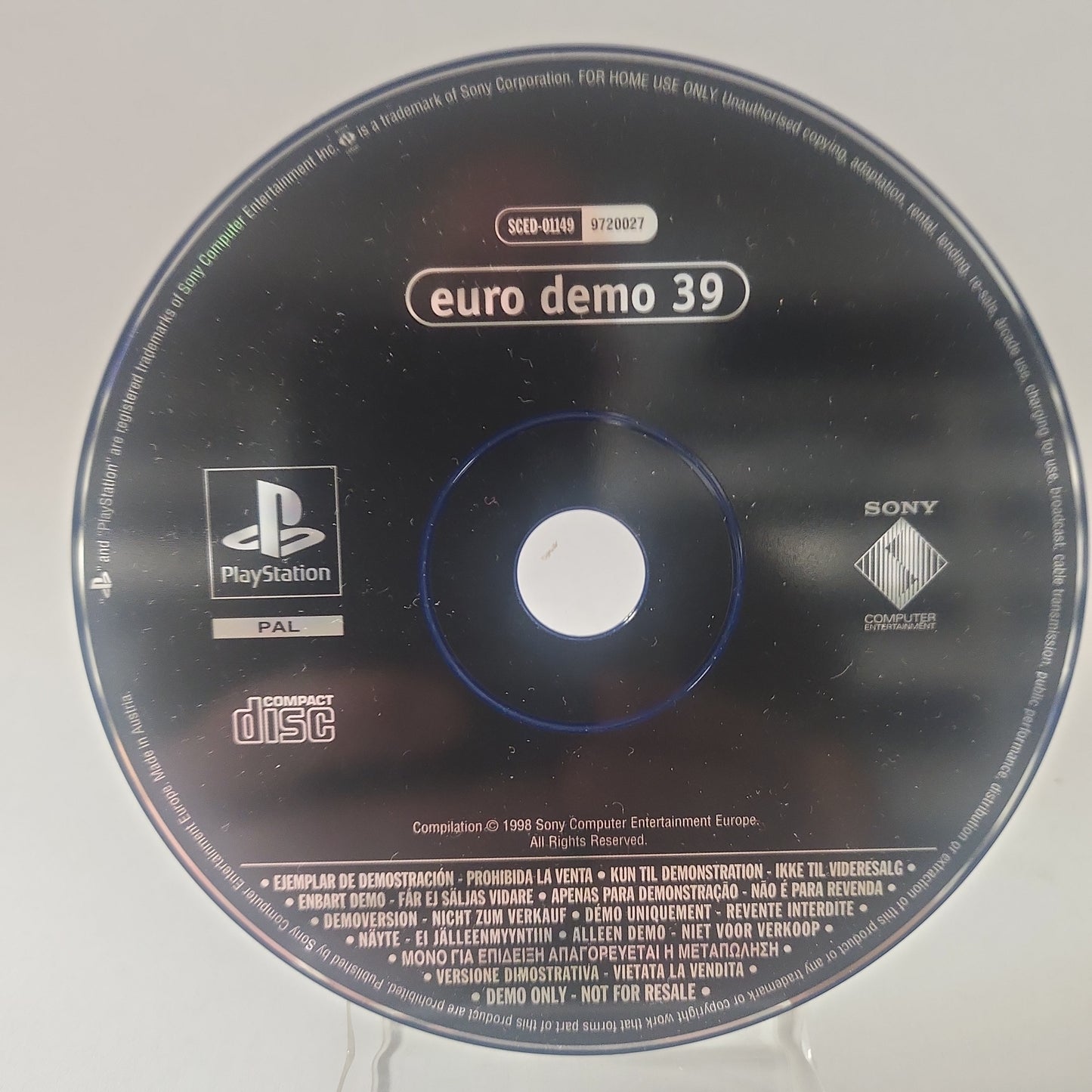 Euro Demo 39 (nur Disc) Playstation 1