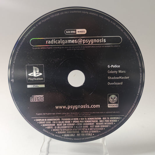 Radicalgames@psygnosis Demo-Disc (nur Disc) Playstation 1