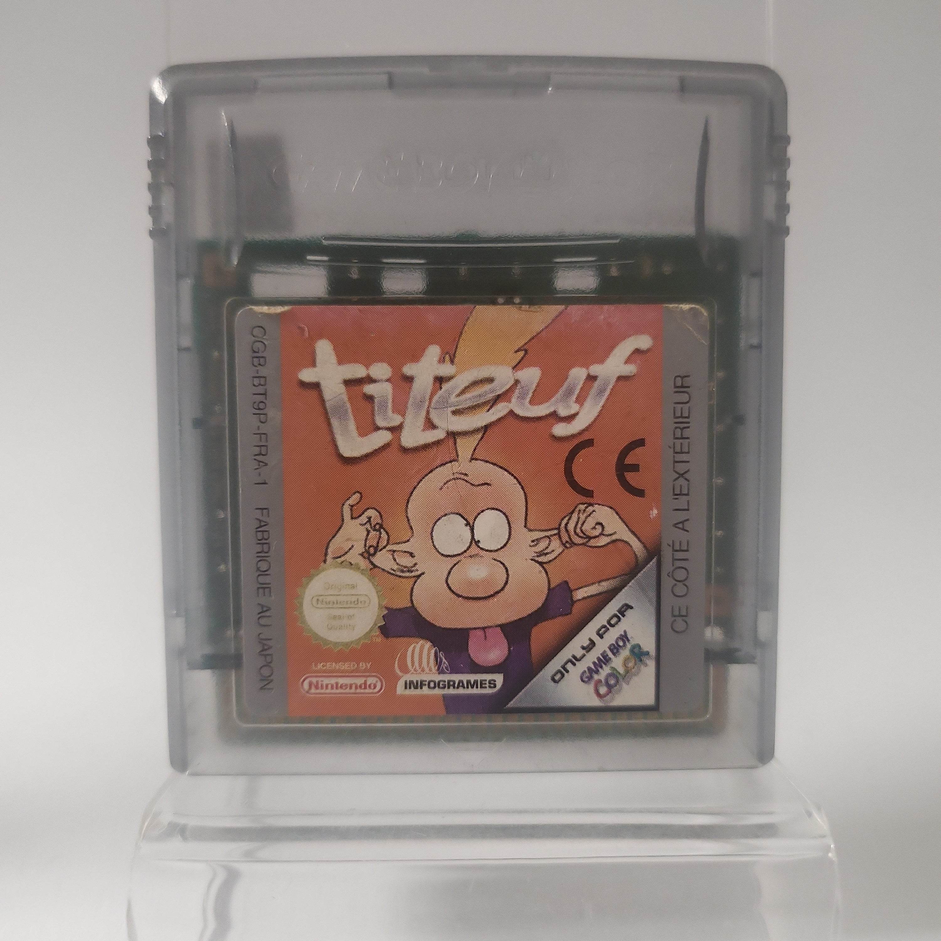 JEU - TITEUF - Nintendo Game Boy Color - FRA EUR 20,00 - FR