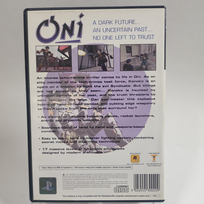 Oni Playstation 2