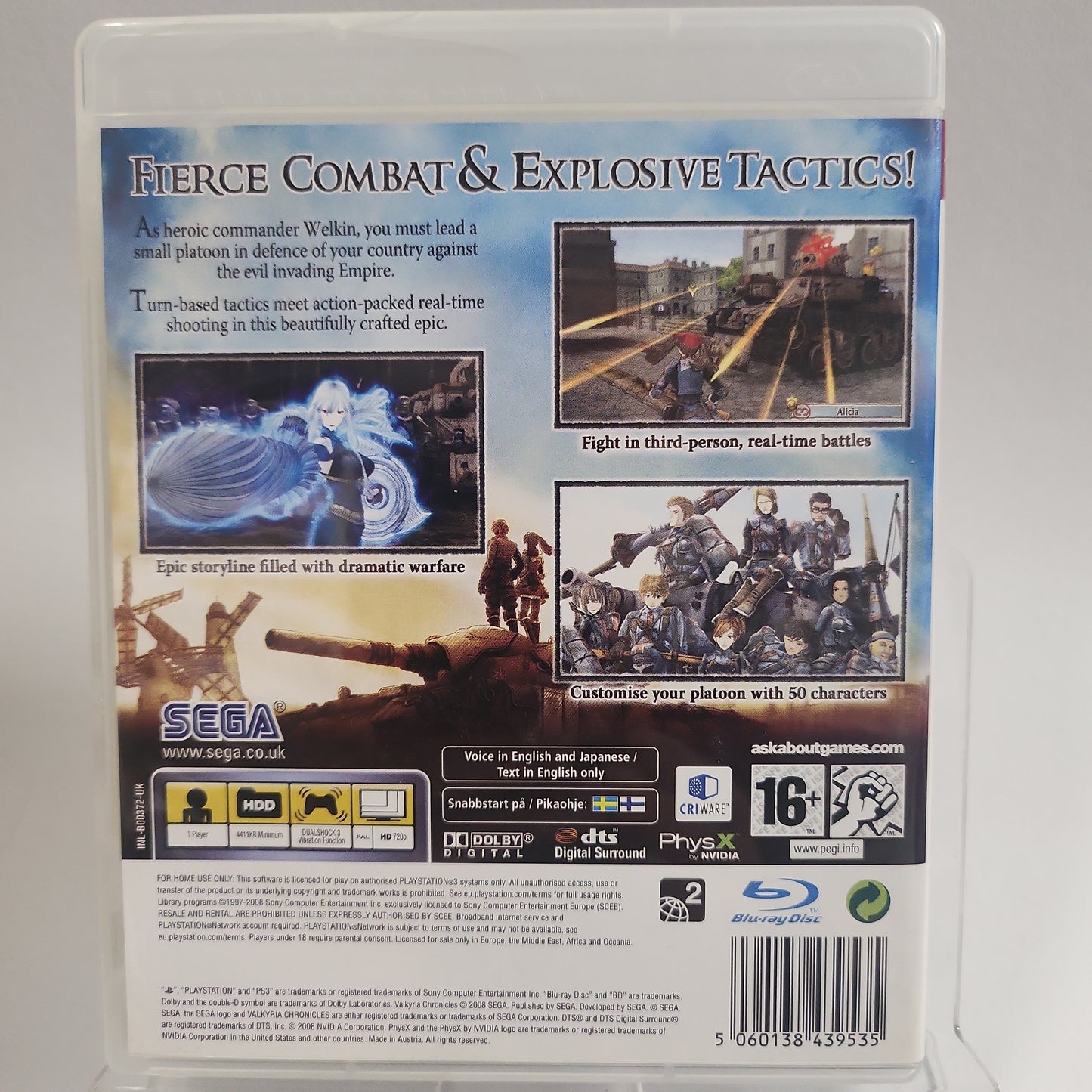 Valkyria Chronicles Playstation 3