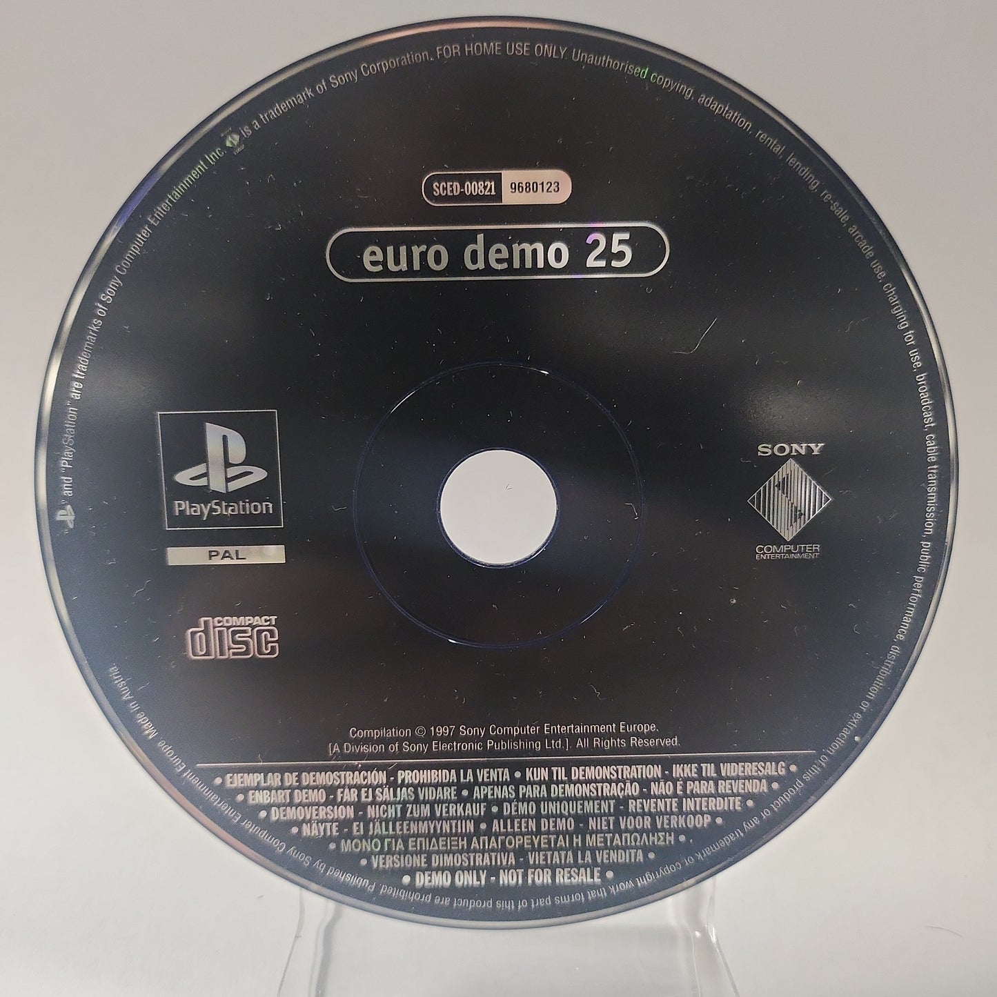 Euro Demo 25 (nur Disc) Playstation 1