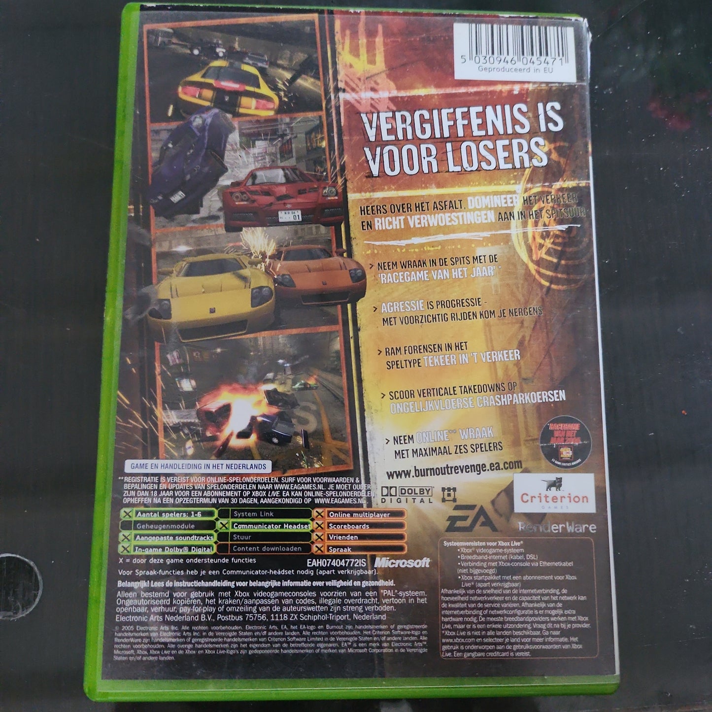 Burnout Revenge Xbox Original