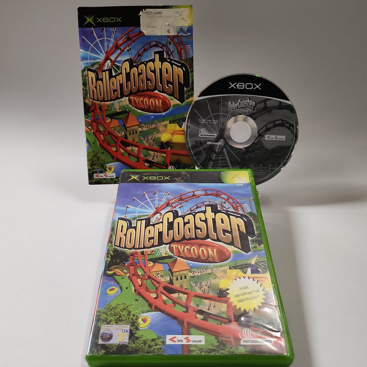 Rollercoaster Tycoon Xbox Original - Feniks Gameshop