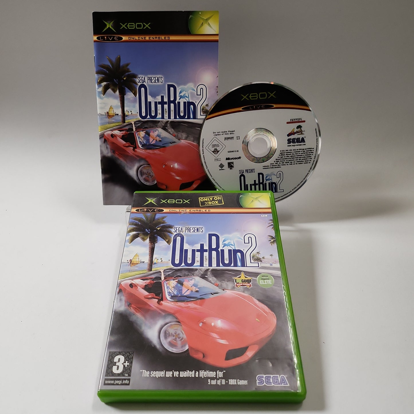 Outrun 2 incl Mudic CD Xbox Original