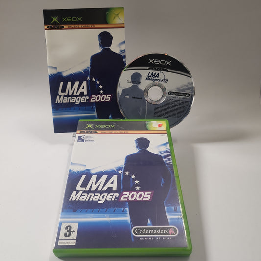 LMA Manager 2005 Xbox Original