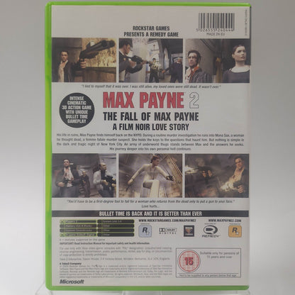 Max Payne 2 the Fall of Max Payne Xbox Original - Feniks Gameshop