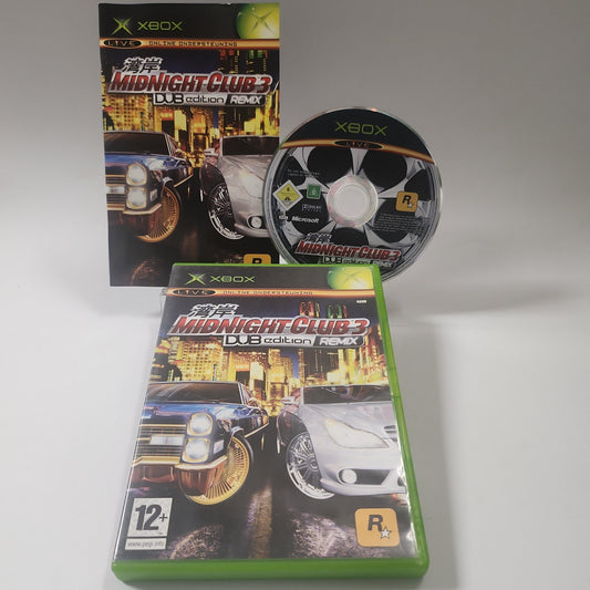 Midnight Club 3 DUB Edition Remix Xbox Original