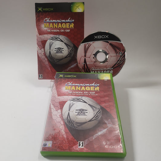 Championship Manager Season 01/02 Xbox Original