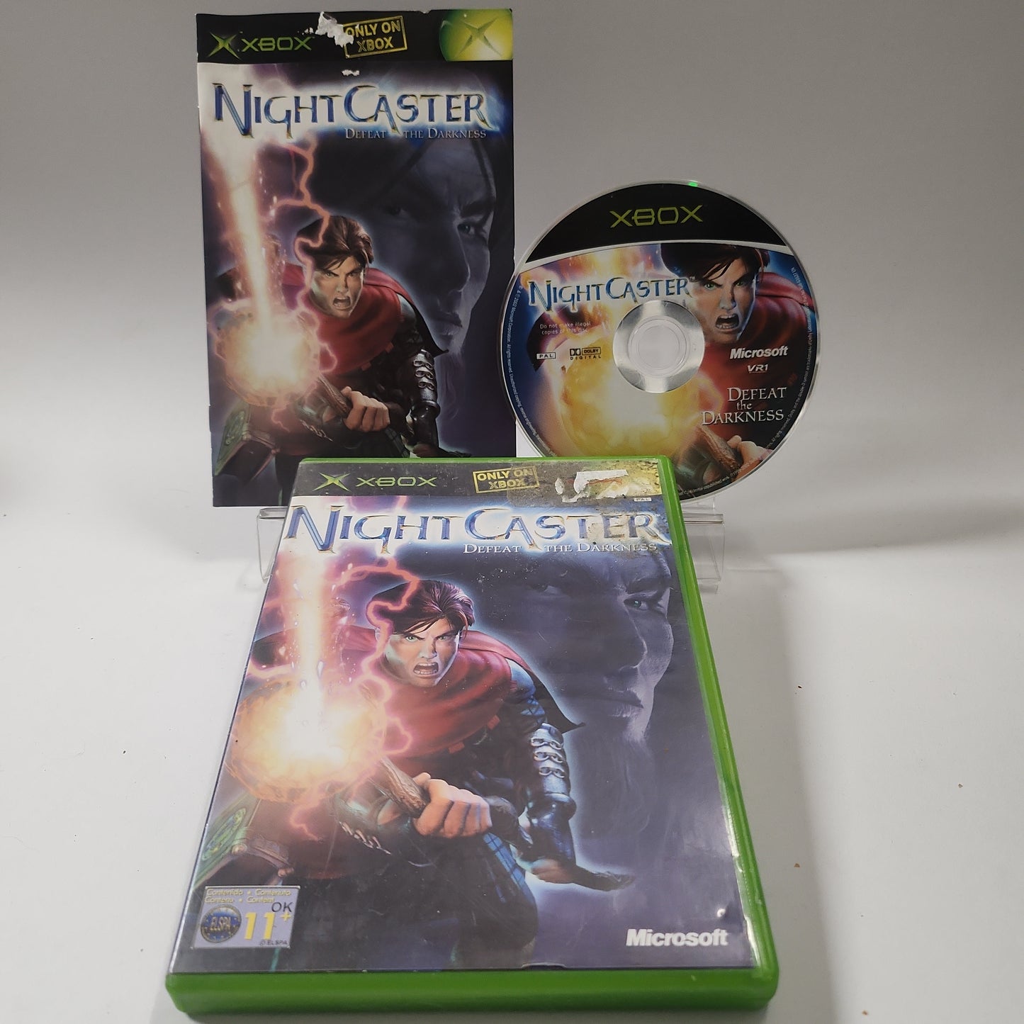 Night Caster Defeat the Darkness Xbox Original