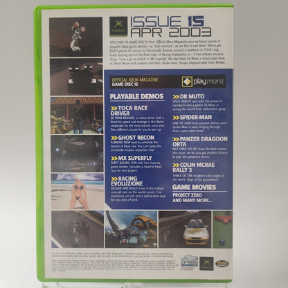 Demo Disc Issue 15 (April 2003) Xbox Original