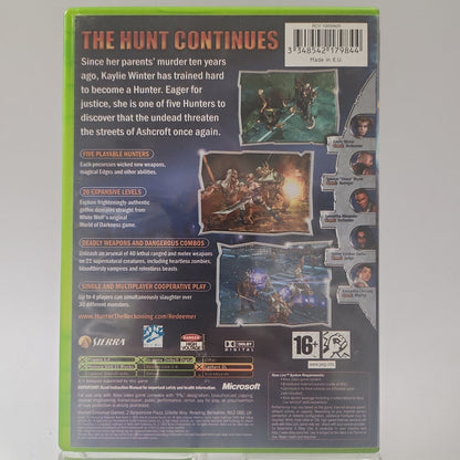 Hunter the Reckoning Redeemer Xbox Original