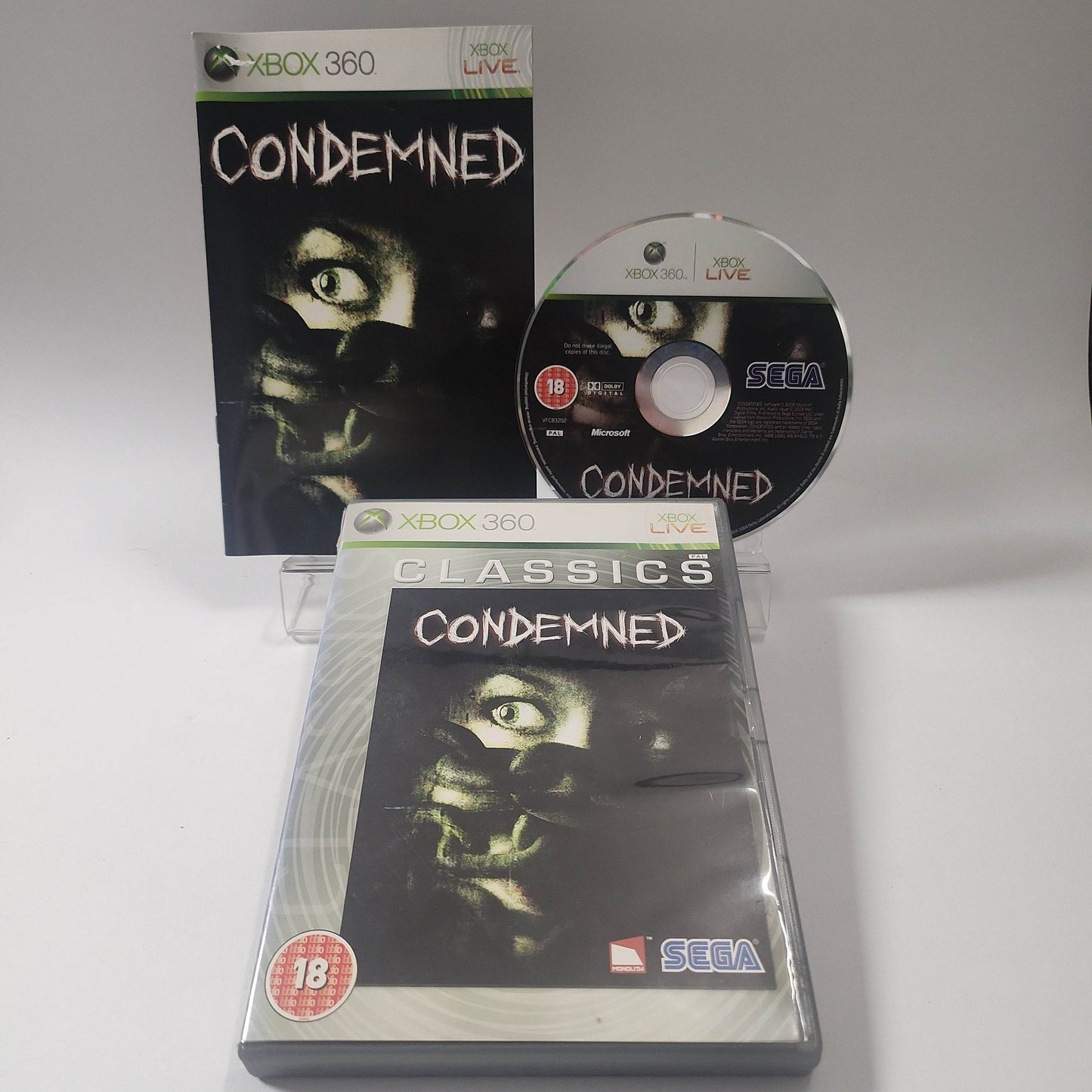 Condemned Classics American Edition Xbox 360 - Feniks Gameshop