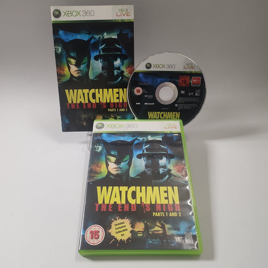 Watchmen the End's Nigh Parts 1 and 2 Xbox 360