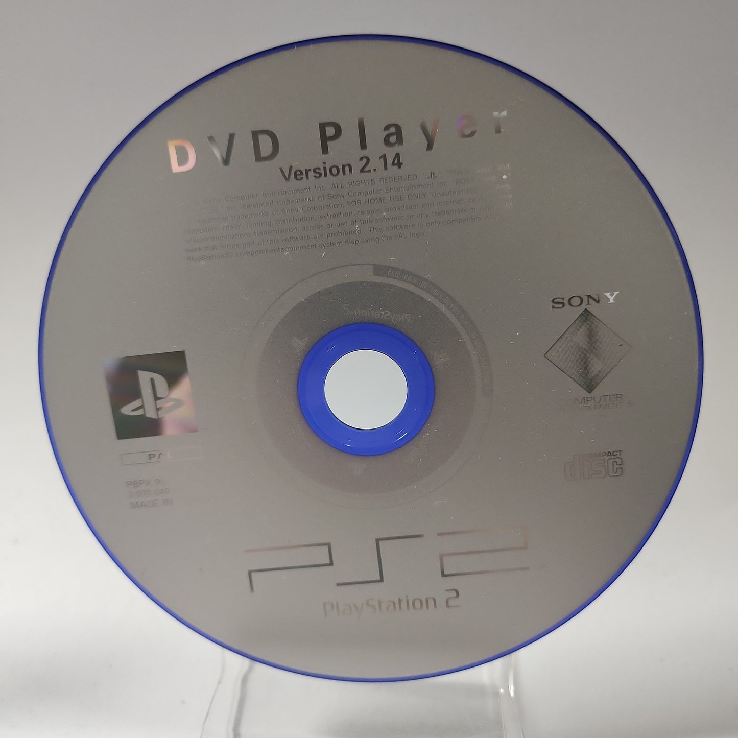 DVD-player Version 2.14 (Disc Only) PlayStation 2