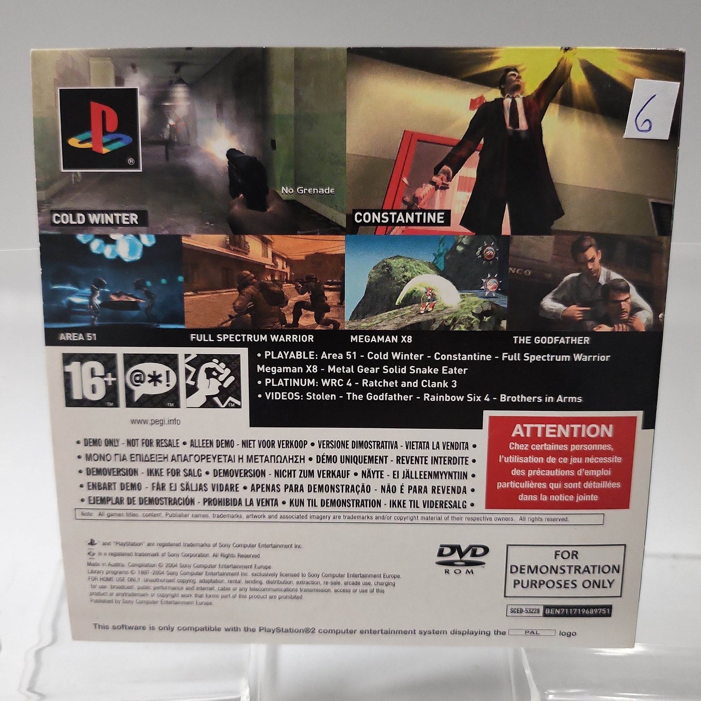 Ops2m Demo 57 Playstation 2 - Feniks Gameshop