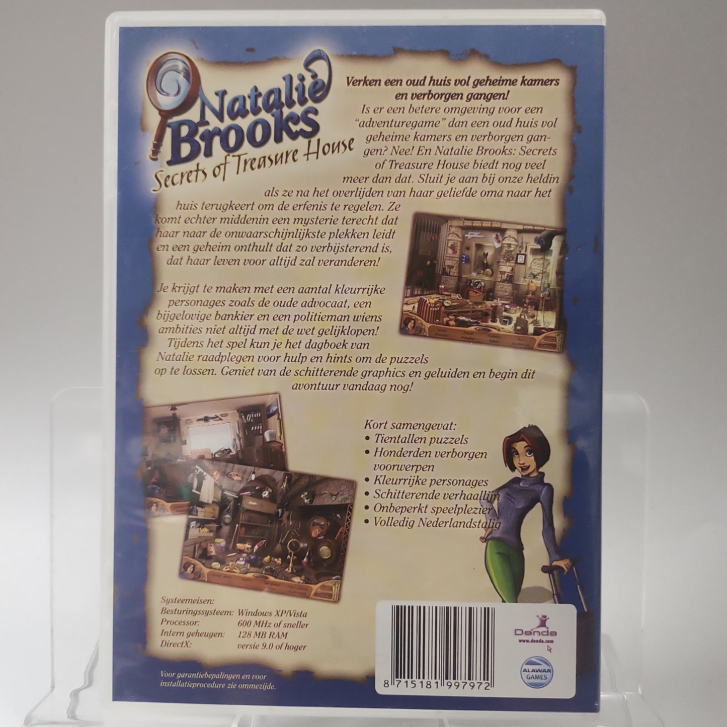 Natalie Brooks Secrets of Treasure House (No Book) PC