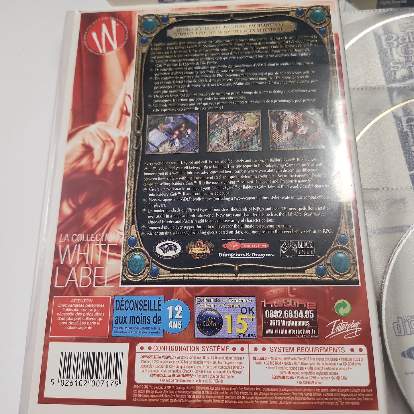 Baldur's Gate Shadows of Amin PC