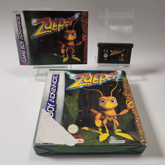 Zapper Boxed Game Boy Advance