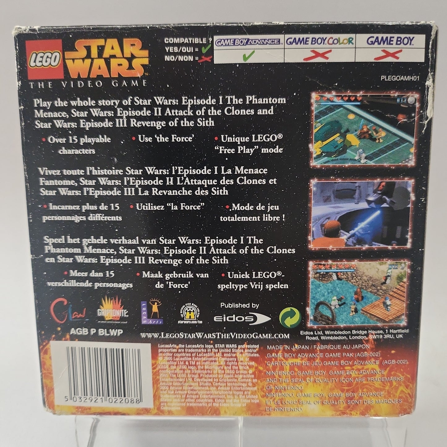 LEGO Star Wars, das Videospiel, verpackter Game Boy Advance